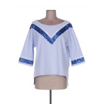 POUPÉE DE SOIE - Sweat-shirt bleu en coton pour femme - Taille 36 - Modz
