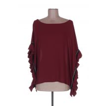 POUPÉE DE SOIE - Blouse rouge en polyester pour femme - Taille 36 - Modz