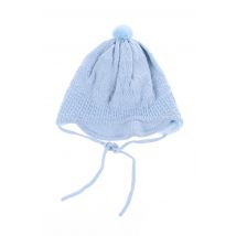 MAXIMO - Bonnet bleu en merinos pour garçon - Taille 3 M - Modz