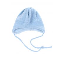MAXIMO - Bonnet bleu en merinos pour garçon - Taille 1 M - Modz