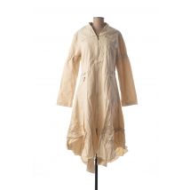 FRANSTYLE - Coupe-vent beige en coton pour femme - Taille 38 - Modz