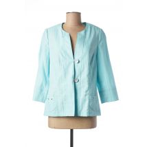 FRANCE RIVOIRE - Veste casual bleu en polyester pour femme - Taille 40 - Modz