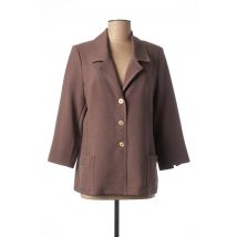 GEVANA - Blazer marron en polyester pour femme - Taille 42 - Modz