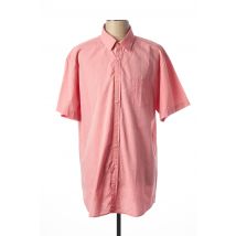 LA SQUADRA - Chemise manches courtes rose en coton pour homme - Taille L - Modz