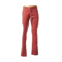 IZAC - Pantalon slim rouge en coton pour homme - Taille 38 - Modz