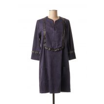 VALERIE KHALFON - Robe mi-longue bleu en polyester pour femme - Taille 36 - Modz