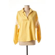 VALERIE KHALFON - Blouse jaune en coton pour femme - Taille 38 - Modz