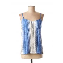 VALERIE KHALFON - Top bleu en viscose pour femme - Taille 38 - Modz