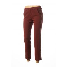 MKT STUDIO - Pantalon casual marron en polyester pour femme - Taille 34 - Modz