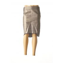 CREEKS - Jupe mi-longue beige en coton pour femme - Taille 38 - Modz