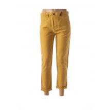 HOD - Pantalon chino jaune en lyocell pour femme - Taille W26 - Modz