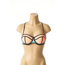 MON PETIT BIKINI - Haut de maillot de bain orange en polyamide pour femme - Taille 38 - Modz