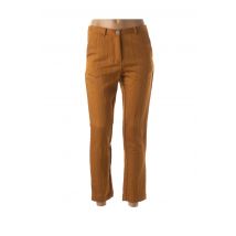 MOMONI - Pantalon 7/8 orange en viscose pour femme - Taille 36 - Modz