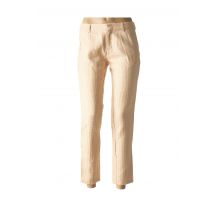 REIKO - Pantalon 7/8 jaune en polyester pour femme - Taille W30 - Modz