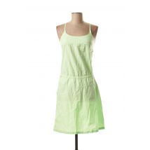 SESSUN - Robe mi-longue vert en coton pour femme - Taille 34 - Modz