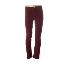KANOPE - Pantalon slim rouge en coton pour femme - Taille 34 - Modz