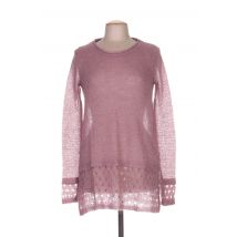 G!OZE - Pull tunique rose en acrylique pour femme - Taille 42 - Modz