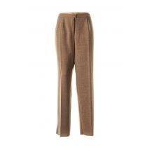 KARTING PANTALONS FEMME DE COULEUR BEIGE - Grande Taille