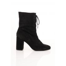 SESSUN - Bottines/Boots noir en cuir pour femme - Taille 41 - Modz