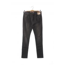 BECKARO - Jeans coupe droite noir en coton pour fille - Taille 18 A - Modz