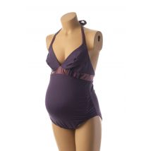 CACHE COEUR - Maillot de bain maternité violet en polyamide pour femme - Taille 42 - Modz