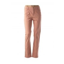 KANOPE - Pantalon slim rose en coton pour femme - Taille 38 - Modz