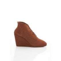 ELEVEN PARIS - Bottines/Boots marron en cuir pour femme - Taille 39 - Modz