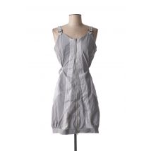VIRGINIE & MOI - Robe mi-longue gris en polyester pour femme - Taille 44 - Modz