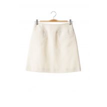 TEENFLO - Jupe courte blanc en coton pour femme - Taille 40 - Modz