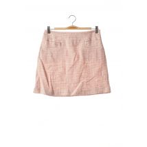 TEENFLO - Jupe courte rose en coton pour femme - Taille 40 - Modz