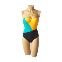 VARIANCE - Maillot de bain 1 pièce jaune en polyamide pour femme - Taille 38 - Modz