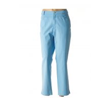EUGEN KLEIN - Pantalon 7/8 bleu en coton pour femme - Taille 46 - Modz