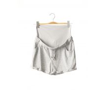 LOVE2WAIT - Short / Bermuda maternité gris en polyester pour femme - Taille 34 - Modz