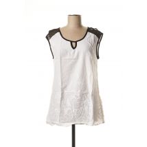 VIRGINIE & MOI - Top blanc en coton pour femme - Taille 42 - Modz