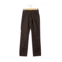 IMPAQT - Pantalon droit marron en coton pour homme - Taille 38 - Modz