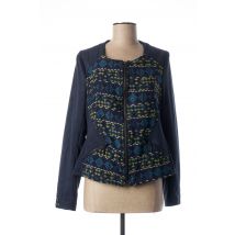 QUATTRO - Veste casual bleu en polyester pour femme - Taille 38 - Modz