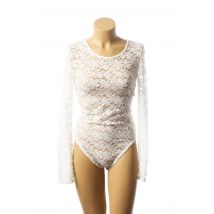 QUATTRO - Body blanc en polyester pour femme - Taille 36 - Modz