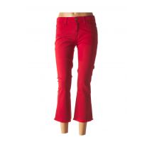 DESGASTE - Pantacourt rouge en coton pour femme - Taille W32 - Modz