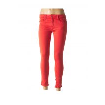 APRIL 77 - Jeans skinny orange en coton pour femme - Taille W31 L26 - Modz