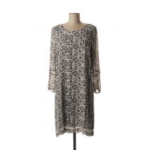 SANDWICH - Robe mi-longue gris en viscose pour femme - Taille 42 - Modz