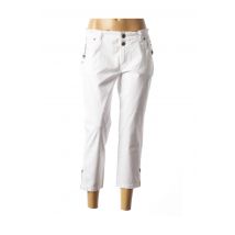 ANNA MONTANA - Pantacourt blanc en coton pour femme - Taille 36 - Modz