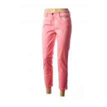 ET COMPAGNIE - Pantalon 7/8 rose en coton pour femme - Taille 38 - Modz