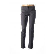 FELINO - Pantalon slim gris en nylon pour femme - Taille 38 - Modz