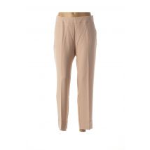 MARIA BELLENTANI - Pantalon 7/8 beige en polyester pour femme - Taille 42 - Modz