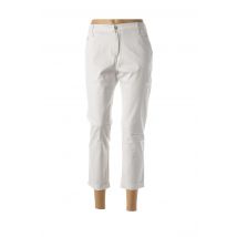 DESGASTE - Pantacourt blanc en coton pour femme - Taille 44 - Modz