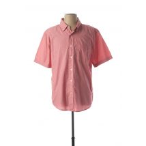 PADDOCK'S - Chemise manches courtes rouge en coton pour homme - Taille M - Modz