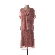 IMPULSION - Ensemble jupe rose en polyester pour femme - Taille 46 - Modz