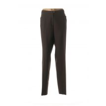 CHRISTIAN MARRY PANTALONS FEMME DE COULEUR MARRON - Grande Taille