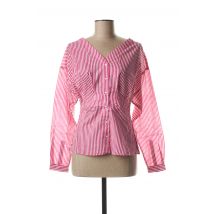 VERO MODA - Chemisier rose en coton pour femme - Taille 38 - Modz