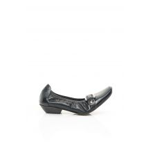 PRINCESS - Escarpins noir en cuir pour femme - Taille 36 - Modz